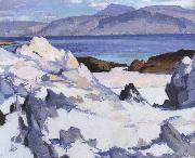 Samuel John Peploe Green Sea,Iona oil painting reproduction